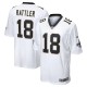 Men's New Orleans Saints Spencer Rattler White Game Player Jersey