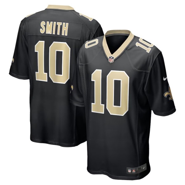 Men's New Orleans Saints Tre'Quan Smith Black Game Jersey