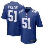 Men's New York Giants Azeez Ojulari Royal Game Player Jersey