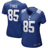 Women's New York Giants David Tyree Royal Game Retired Player Jersey