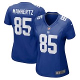 Women's New York Giants Chris Manhertz Royal Game Jersey