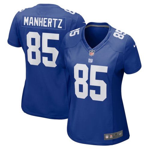 Women's New York Giants Chris Manhertz Royal Game Jersey