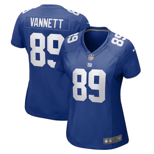 Women's New York Giants Nick Vannett Royal Home Game Player Jersey