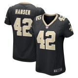 Women's New Orleans Saints Chase Hansen Black Game Jersey