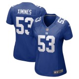 Women's New York Giants Oshane Ximines Royal Game Jersey