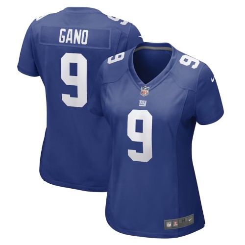 Women's New York Giants Graham Gano Royal Team Game Player Jersey