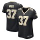 Women's New Orleans Saints Jordan Mims Black Team Game Jersey