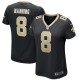 Women's New Orleans Saints Archie Manning Black Game Retired Player Jersey