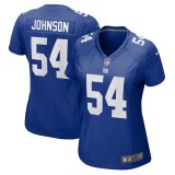 Women's New York Giants Dyontae Johnson Royal Game Jersey