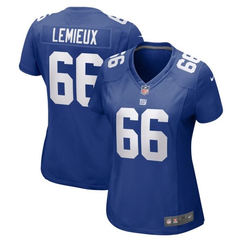 Women's New York Giants Shane Lemieux Royal Game Jersey