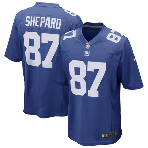 Men's New York Giants Sterling Shepard Royal Player Jersey