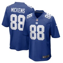 Men's New York Giants Jaydon Mickens Royal Team Game Jersey