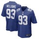Men's New York Giants Nick Williams Royal Game Player Jersey
