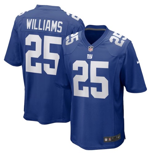 Men's New York Giants Rodarius Williams Royal Game Player Jersey