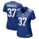 Women's New York Giants Tre Hawkins Royal Game Jersey