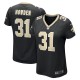 Women's New Orleans Saints Jordan Howden Black Team Game Jersey