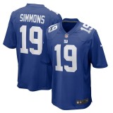 Men's New York Giants Isaiah Simmons Royal Team Game Jersey