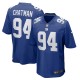 Men's New York Giants Elijah Chatman Royal Team Game Jersey