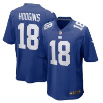 Men's New York Giants Isaiah Hodgins Royal Home Game Player Jersey