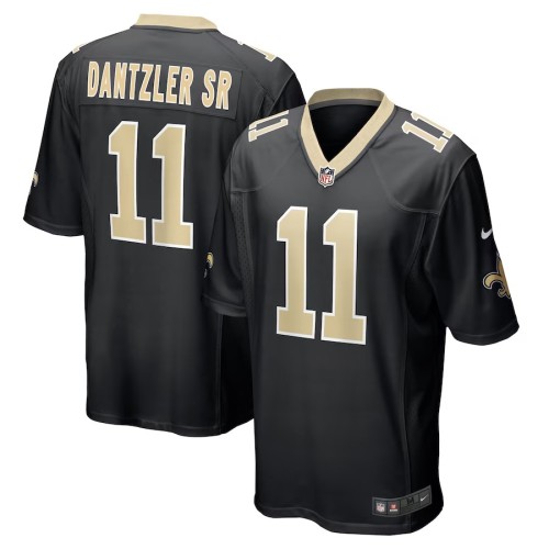 Men's New Orleans Saints Cameron Dantzler Sr Black Game Jersey