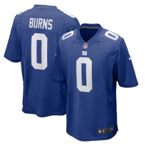 Men's New York Giants Brian Burns Royal Team Game Jersey