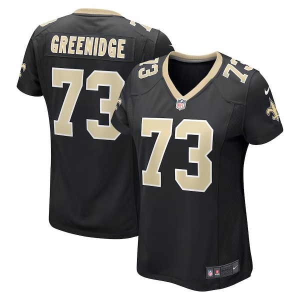 Women's New Orleans Saints Ethan Greenidge Black Game Jersey