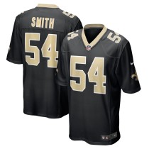 Men's New Orleans Saints Jaylon Smith Black Team Game Jersey