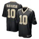 Men's New Orleans Saints Marquez Valdes-Scantling Black Game Jersey