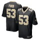 Men's New Orleans Saints Jaylan Ford Black Game Jersey