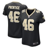 Women's New Orleans Saints Adam Prentice Black Game Player Jersey
