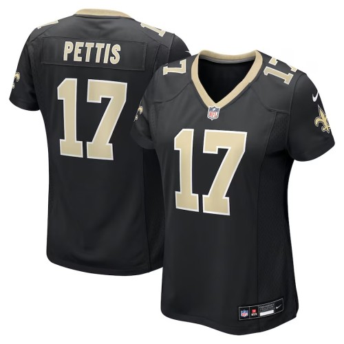 Women's New Orleans Saints Dante Pettis Black Game Jersey