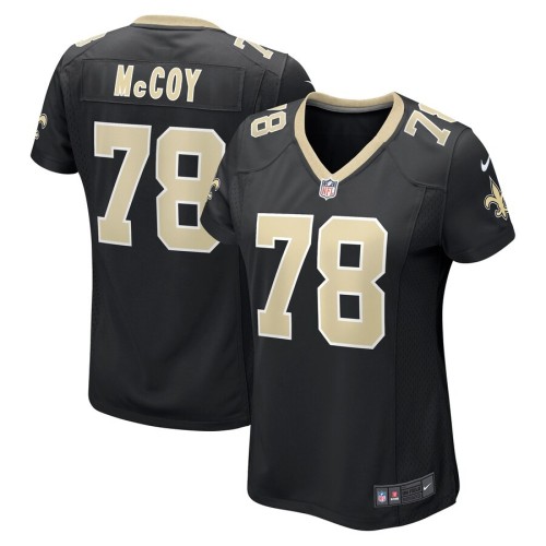 Women's New Orleans Saints Erik Mccoy Black Game Jersey