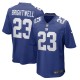 Men's New York Giants Gary Brightwell Royal Team Game Player Jersey