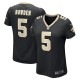 Women's New Orleans Saints Lynn Bowden Jr. Black Team Game Jersey