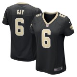 Women's New Orleans Saints Willie Gay Black Game Jersey