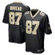 Men's New Orleans Saints Foster Moreau Black Team Game Jersey