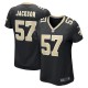 Women's New Orleans Saints Rickey Jackson Black Retired Player Jersey