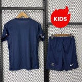 Kids PSG 25/26 Home Jersey and Short Kit