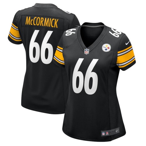 Women's Pittsburgh Steelers Mason McCormick Black Game Jersey