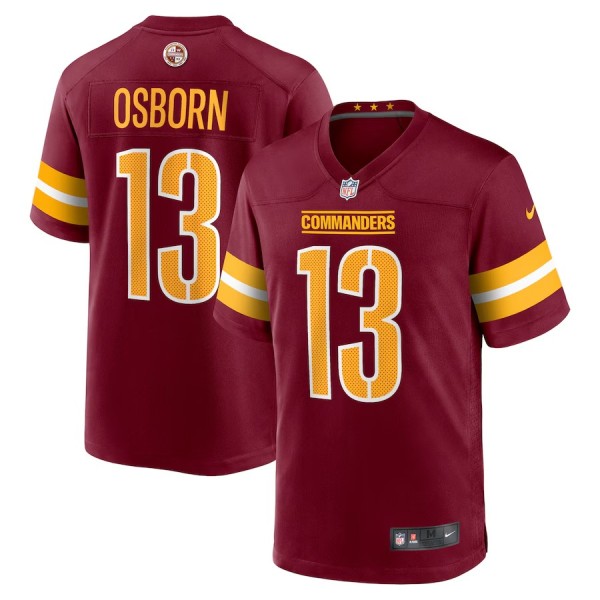 Men's Washington Commanders K.J. Osborn Burgundy Team Game Jersey
