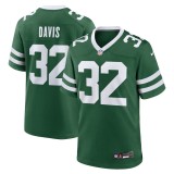Men's New York Jets Isaiah Davis Legacy Green Team Game Jersey
