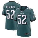Men's Philadelphia Eagles Julian Okwara Midnight Green Game Jersey