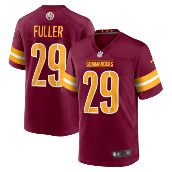 Men's Washington Commanders Kendall Fuller Burgundy Game Jersey