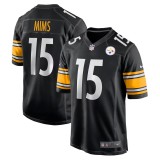 Men's Pittsburgh Steelers Denzel Mims Black Game Jersey