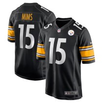 Men's Pittsburgh Steelers Denzel Mims Black Game Jersey