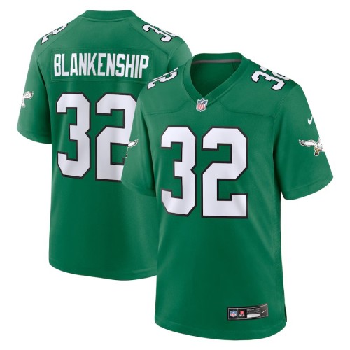 Men's Philadelphia Eagles Reed Blankenship Kelly Green Alternate Game Jersey