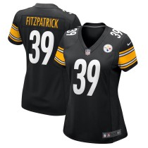 Women's Pittsburgh Steelers Minkah Fitzpatrick Black Game Jersey