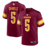 Men's Washington Commanders Jayden Daniels Burgundy Player Game Jersey