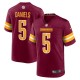 Men's Washington Commanders Jayden Daniels Burgundy Player Game Jersey