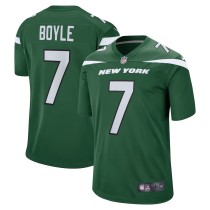 Men's New York Jets Tim Boyle Gotham Green Game Jersey